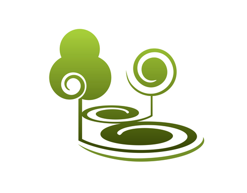 Green nature logos vector design 08