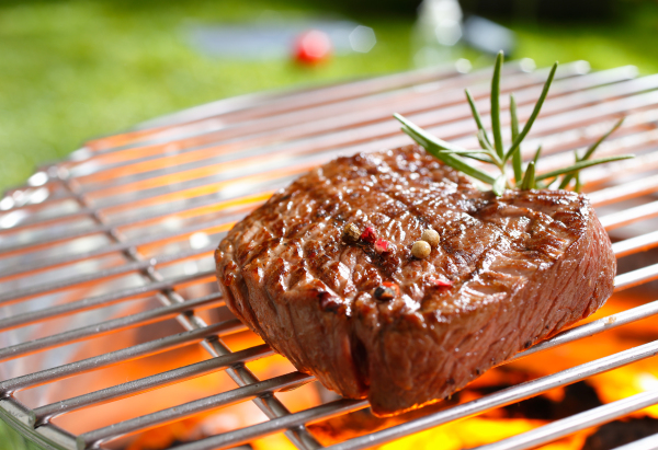 Grilled meat Stock Photo 02