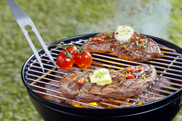Grilled meat Stock Photo 04