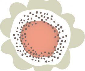 Hand drawn flower vector illustration 01