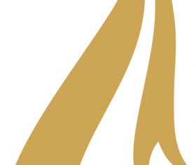 Hand drawn ribbon vector illustration 01