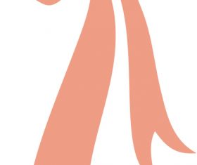 Hand drawn ribbon vector illustration 06