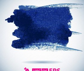 Ink brushsrokes illustration vectors set 04