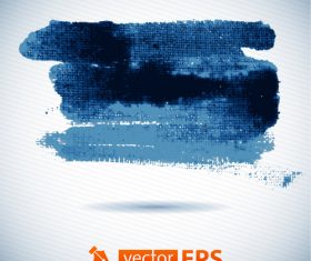 Ink brushsrokes illustration vectors set 11