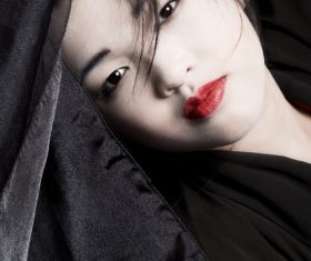 Japanese Geisha Stock Photo 03