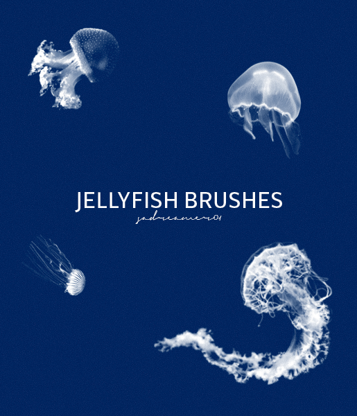Jellyfish Photoshop Brushes
