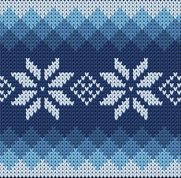Knitting ornaments design vector material 04