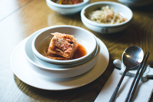 Korean cabbage kimchi Stock Photo 01