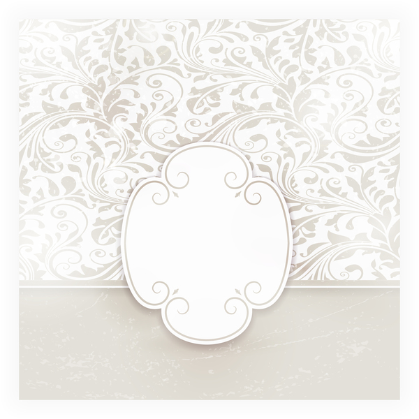 Light colored decorative background vector