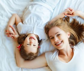 Mother playing with children Stock Photo 05