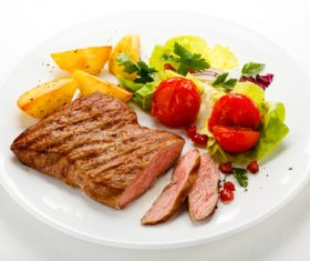 Nutrition collocation dishes Stock Photo 05