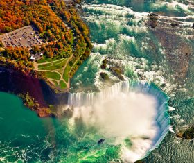 One of the worlds natural wonders Niagara Falls Stock Photo 02
