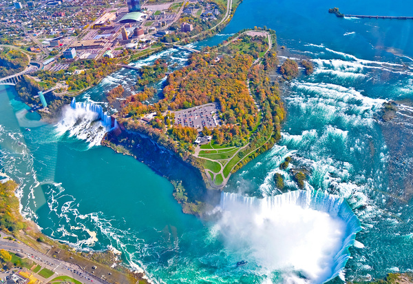 One of the worlds natural wonders Niagara Falls Stock Photo 04