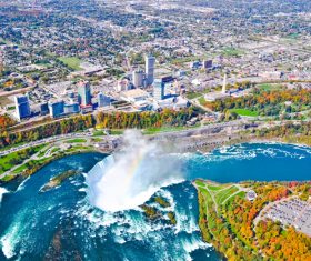 One of the worlds natural wonders Niagara Falls Stock Photo 05