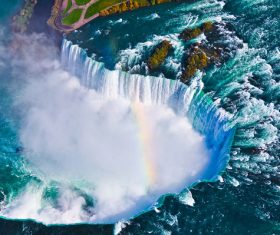 One of the worlds natural wonders Niagara Falls Stock Photo 06