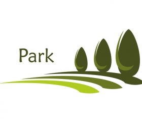 Park logos design vector set 09