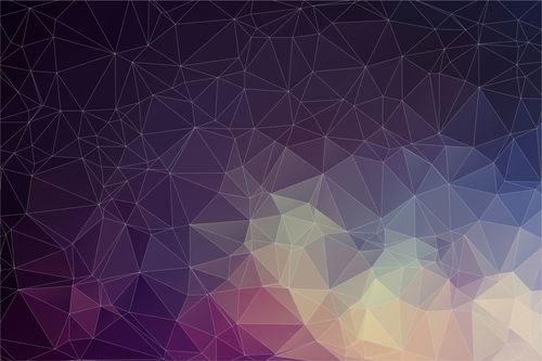 Polygonal geometric shapes abstract vector background 05