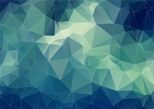 Polygonal geometric shapes abstract vector background 06