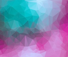 Polygonal geometric shapes abstract vector background 07
