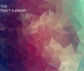 Polygonal geometric shapes abstract vector background 08