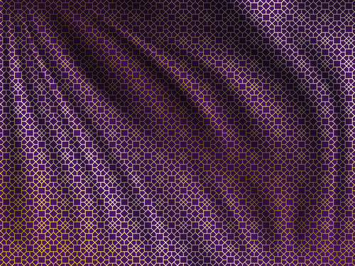 Ramadan styles fabric pattern vector material 11