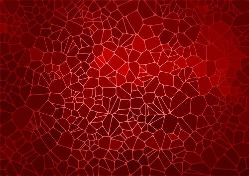 Red tile abstract tile composition background vector