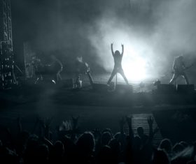 Rock concert Stock Photo 01