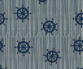 Rudder seamless pattern vintage vector 05