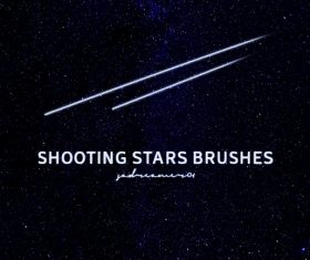 Shooting Stars Photoshop Brushes