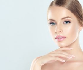 Smooth skin Beautiful women Stock Photo 10