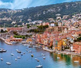 Southern France City Nice Stock Photo 05