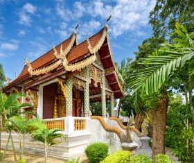 Splendid temple architecture Stock Photo 04