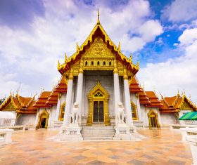 Splendid temple architecture Stock Photo 10