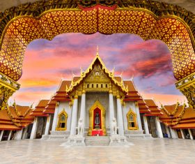 Splendid temple architecture Stock Photo 11