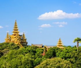 Splendid temple architecture Stock Photo 12