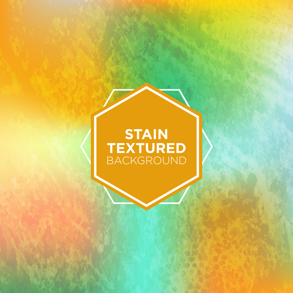 Stain textured background vector 05