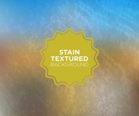Stain textured background vector 06