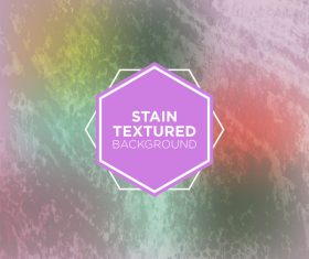 Stain textured background vector 07