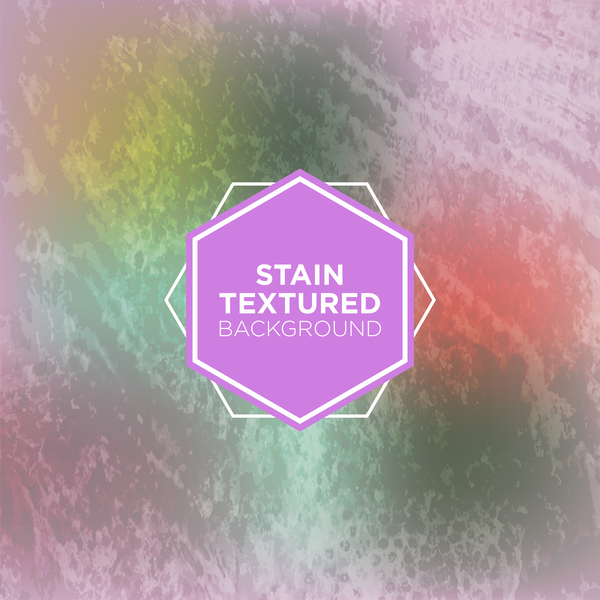 Stain textured background vector 07