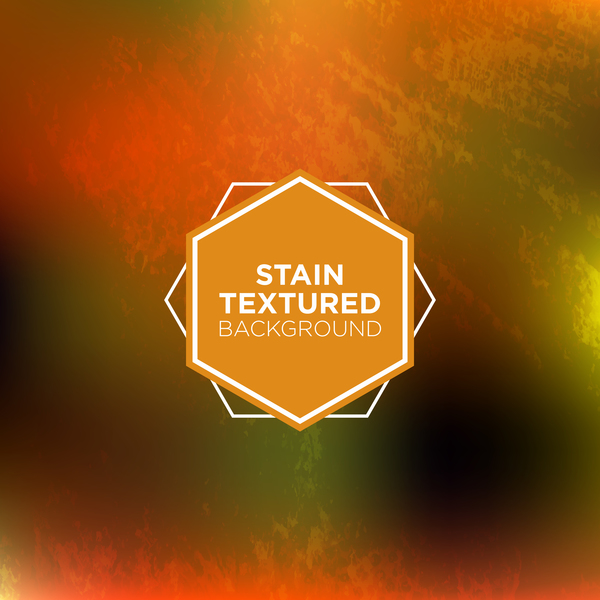 Stain textured background vector 09