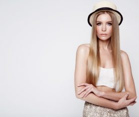 Stylish Girls Stock Photo 02