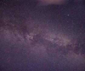 Twinkling starry sky at night Stock Photo