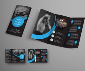 Universal vector business brochure tri-fold 03