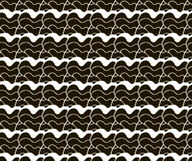 Vector seamless pattern hand drawn material 01