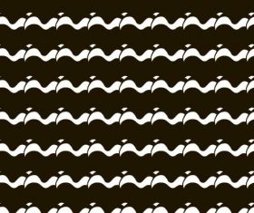 Vector seamless pattern hand drawn material 06