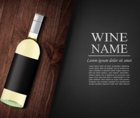 Vintage wine background design vector 05