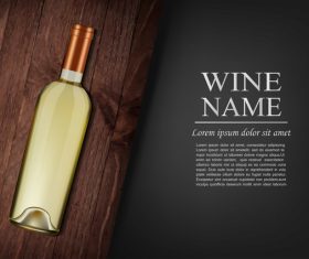 Vintage wine background design vector 06