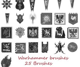 Warhammer Photoshop Brushes