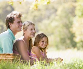 Weekend Family Picnic Stock Photo 01