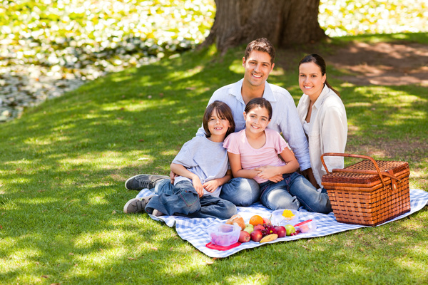 Weekend Family Picnic Stock Photo 05 free download